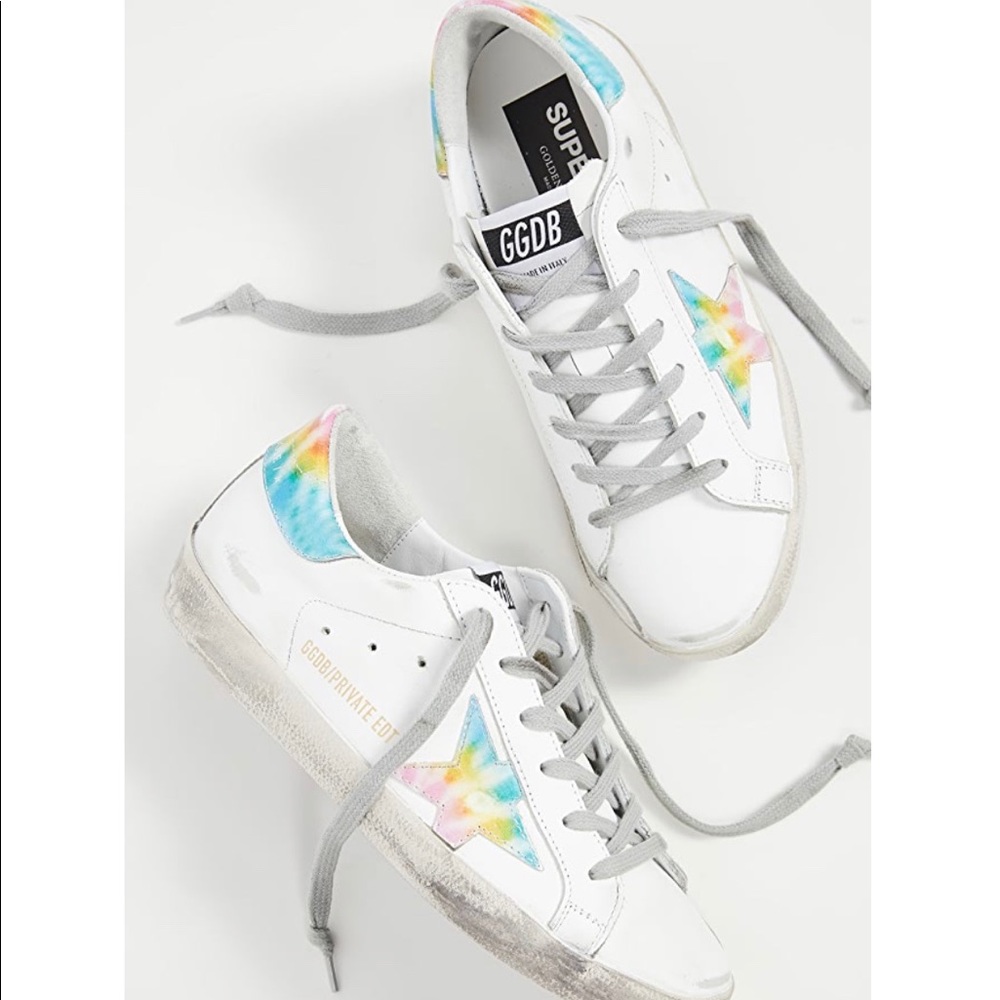 ISO Golden Goose Tie Dye (Size 35)